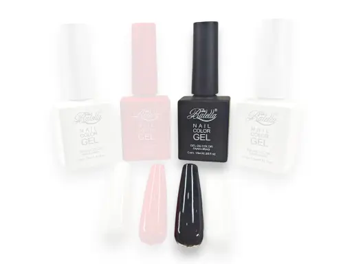 [00006817] GEL BALLELA COLOR NEGRO