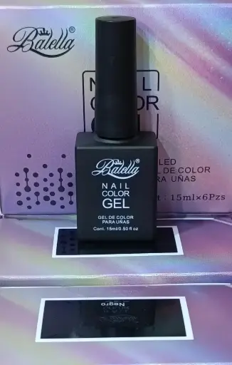 [N0233B-N] GEL BALELLA COLOR NEGRO